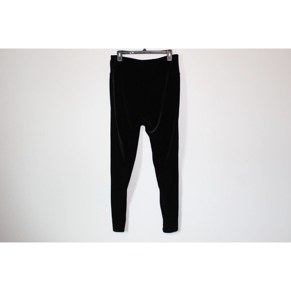 Soft Surroundings Velvet Stretch Pull On Pants Black Women's Size Large H14242 - Picture 4 of 8